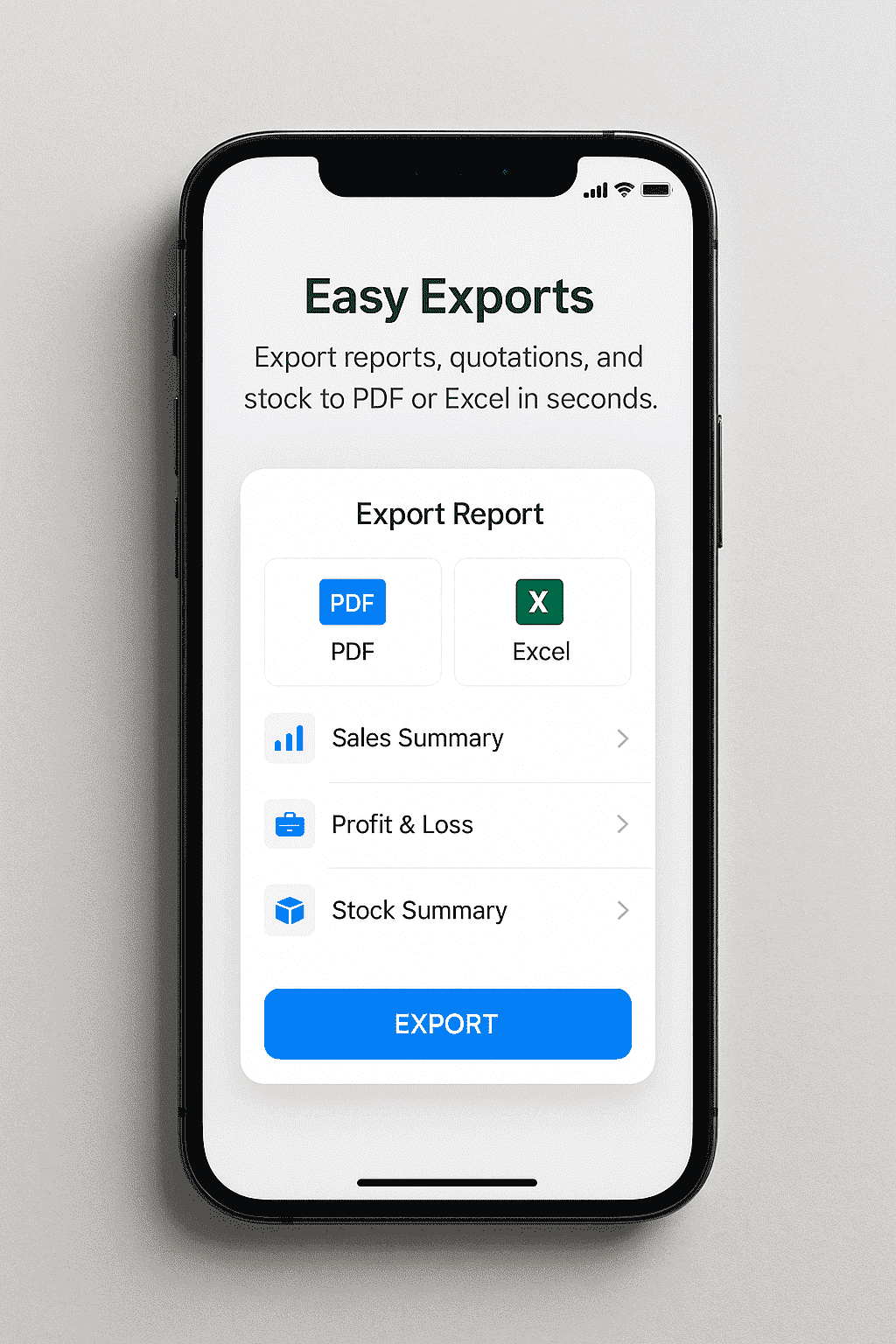 Easy Exports